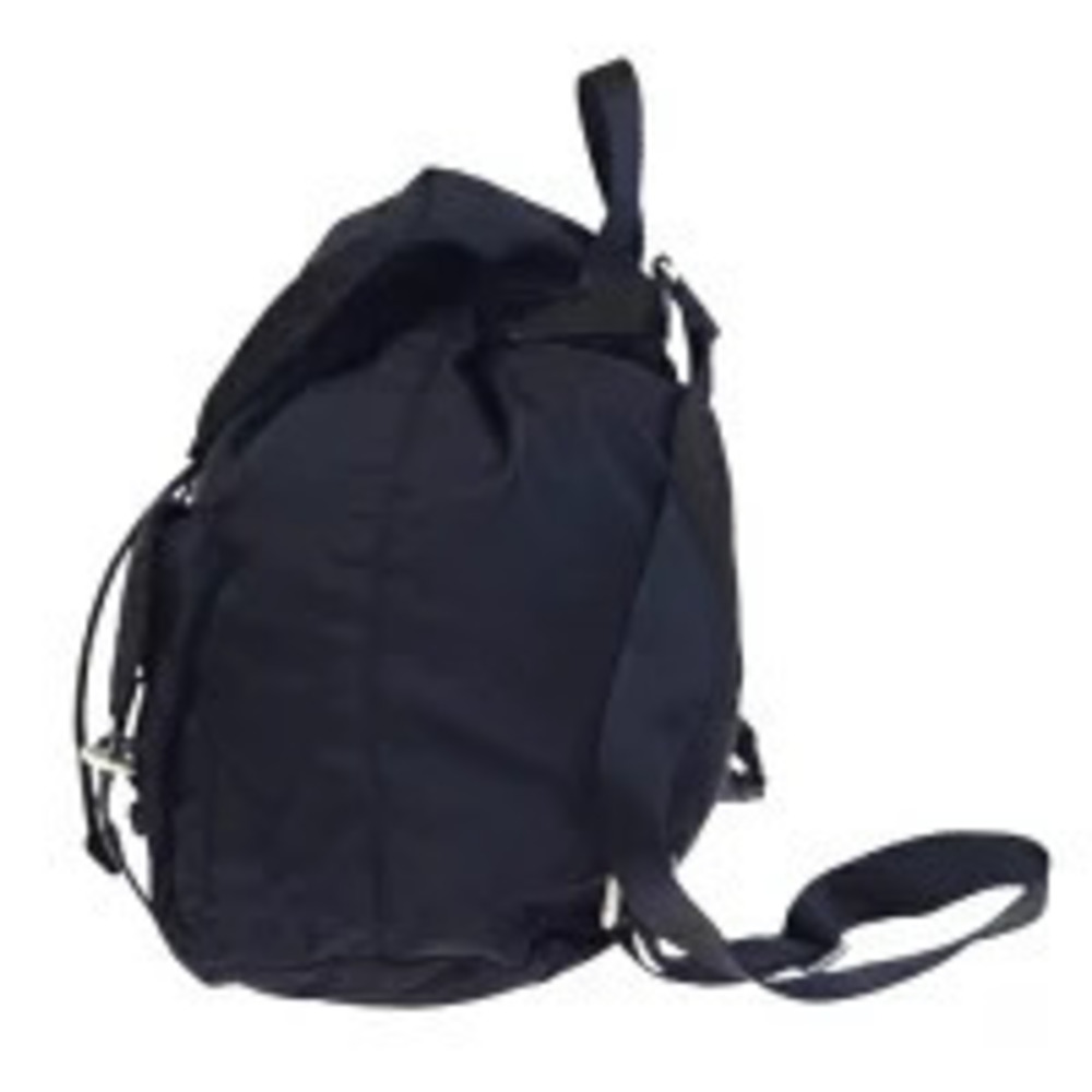 Prada Backpack Daybag Rucksack Bag Black Leather